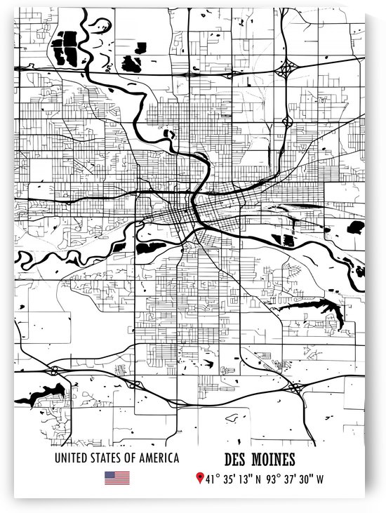 DES MOINES USA by Artistic Paradigms
