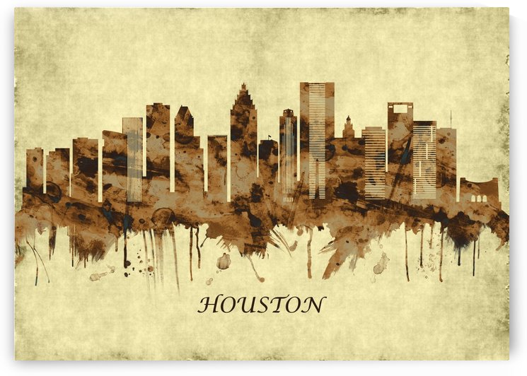 Houston Texas Cityscape by Towseef Dar