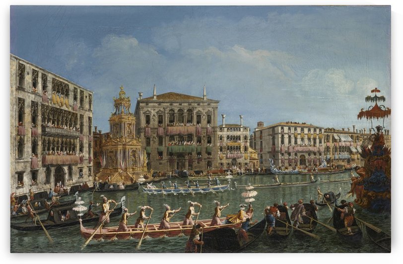 A Regatta on the Grand Canal by Michele Marieschi