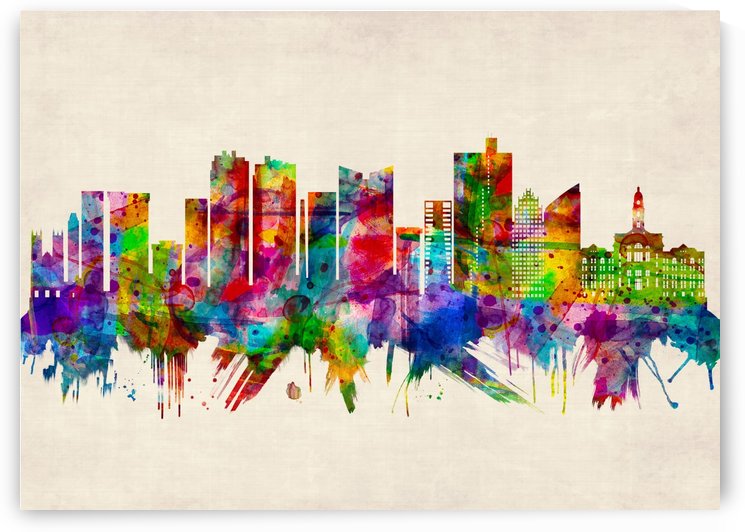 Fort Worth Texas Skyline by Towseef Dar