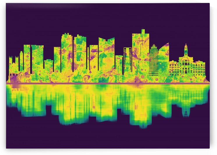 Fort Worth Texas Skyline by Towseef Dar