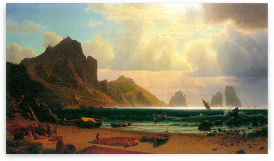 Marina Piccola Capri by Bierstadt