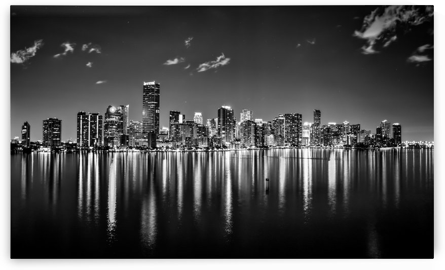 Miami Skyline by VMC Photography