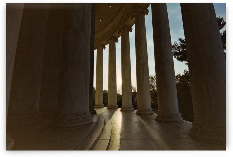 Jefferson Memorial Columns by VMC Photography