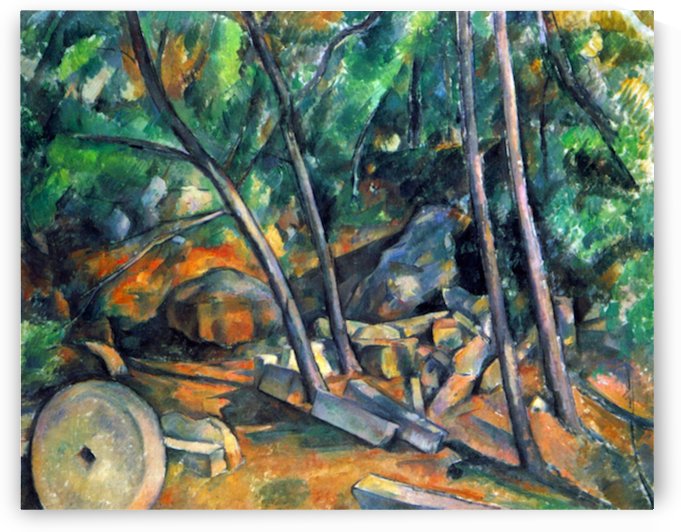 Mill Stone by Cezanne