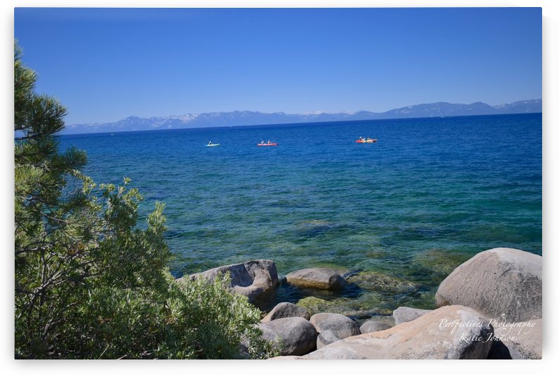 Boats on Lake Tahoe by Perspectives Photography by Katie Johnson