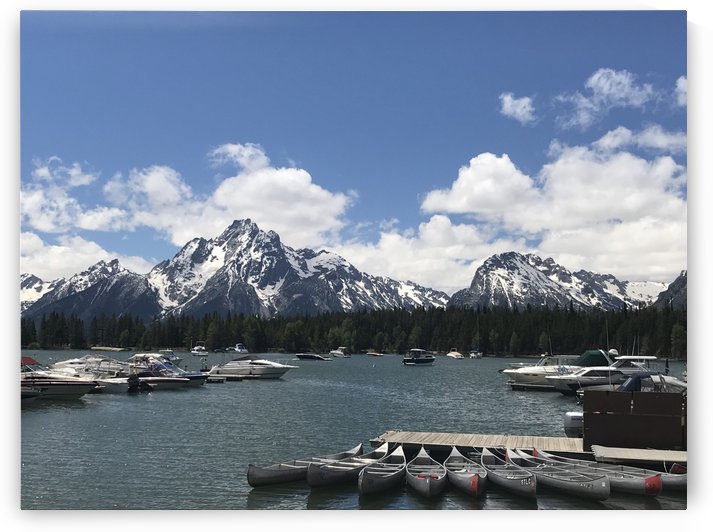 Boats on Colter Bay: Jackson Hole WY by Perspectives Photography by Katie Johnson