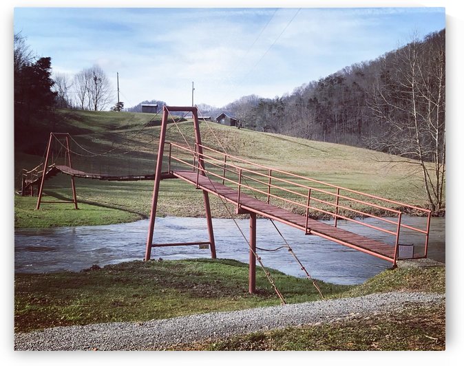 Swinging bridge: Gate City VA by Perspectives Photography by Katie Johnson