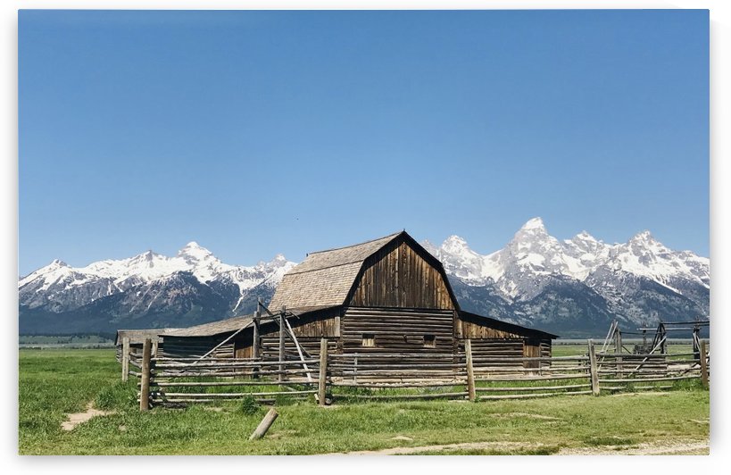John Moulton barn: Grand Teton National Park by Perspectives Photography by Katie Johnson