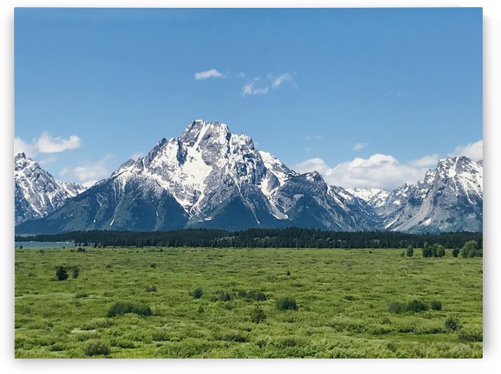 View from Jackson Lake Lodge: Grand Teton National Park by Perspectives Photography by Katie Johnson