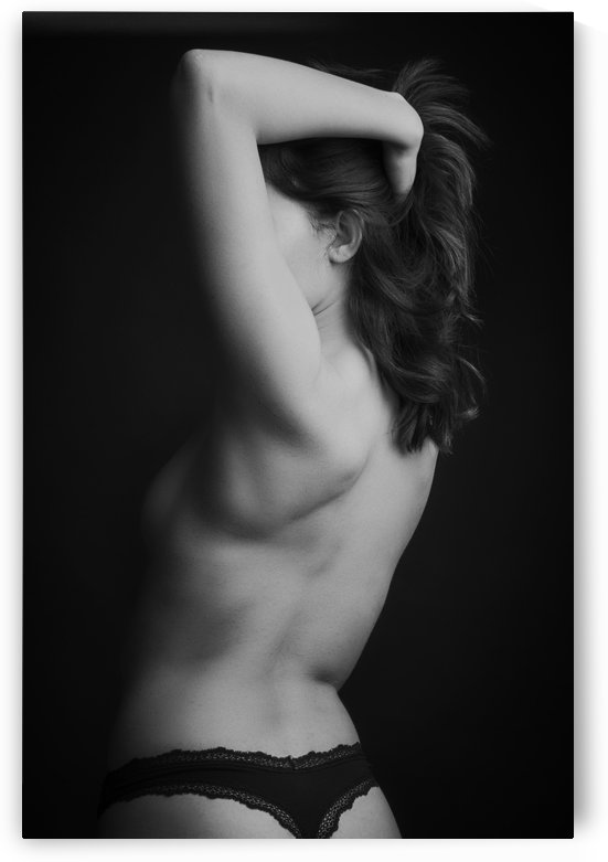 Black and White Woman Portrait 3 by CarlosDoesPhoto