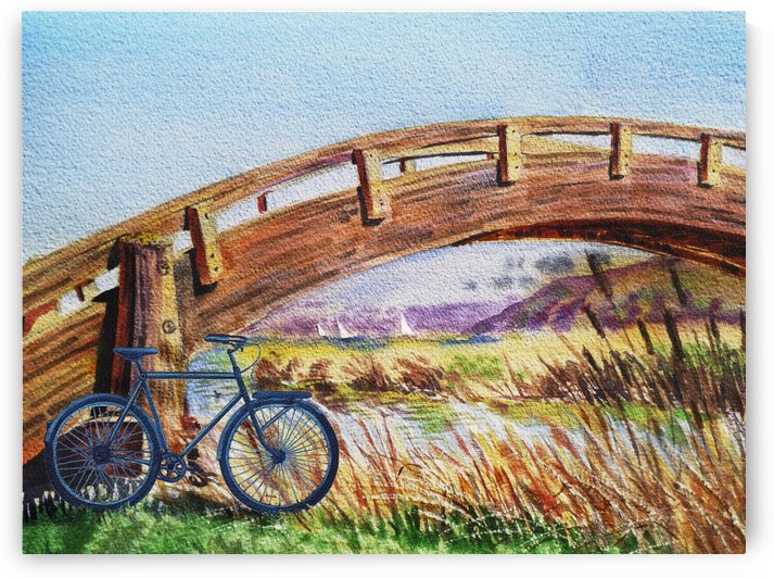 Bicycle Bridge Marina  by Irina Sztukowski