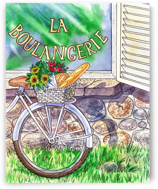 At The French Bakery  by Irina Sztukowski