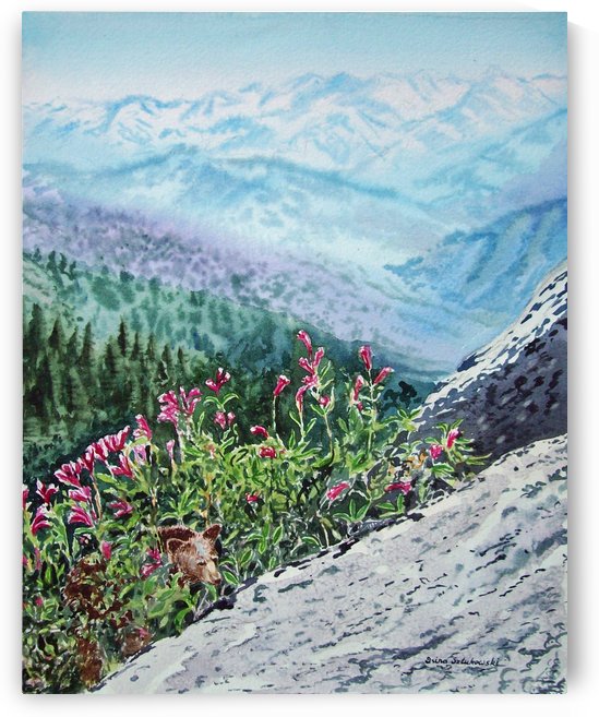 Mountains Of Sequoia  by Irina Sztukowski