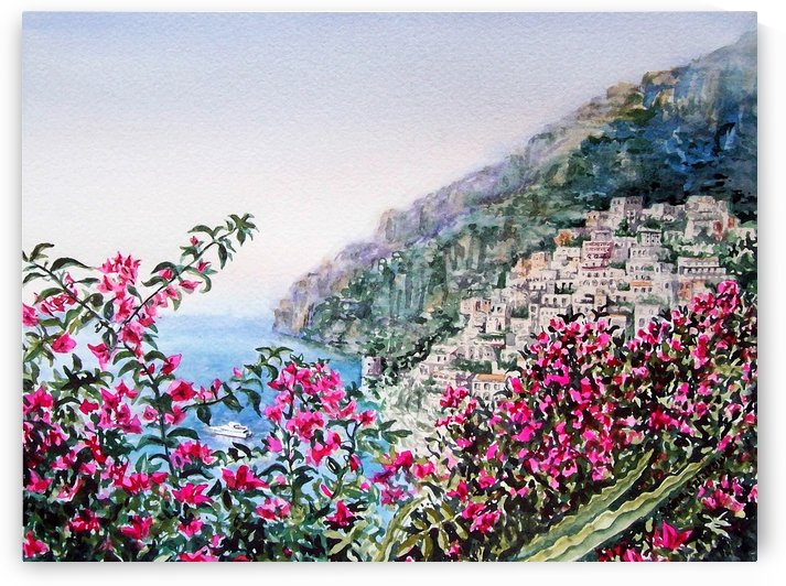 Positano Italy by Irina Sztukowski