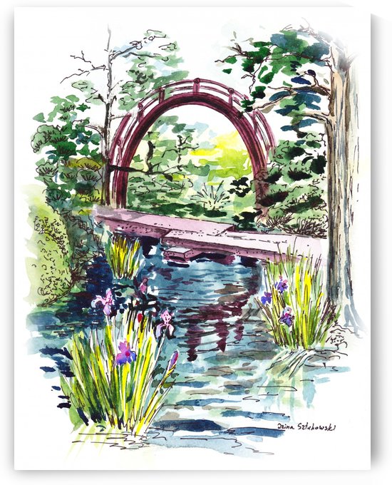 Japanese Tea Garden San Francisco by Irina Sztukowski