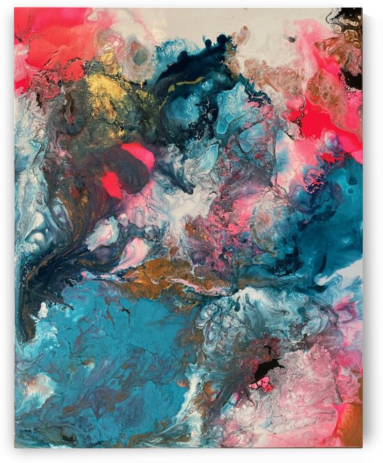 Rapids in motion  by Jenny Chandler Art