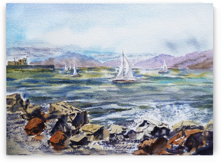 San Francisco Bay by Irina Sztukowski