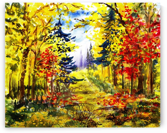 Path To The Fall by Irina Sztukowski