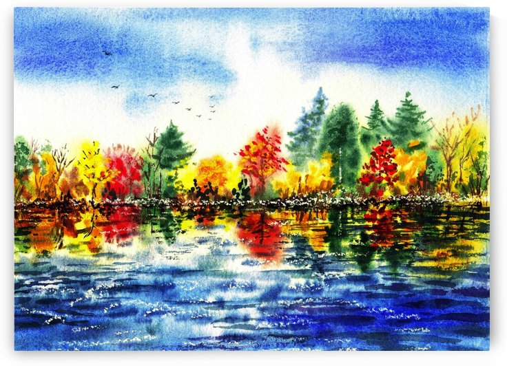 Fall Reflections by Irina Sztukowski