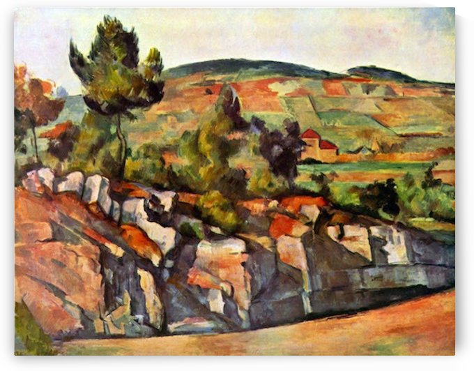 Mountains in Provence by Cezanne