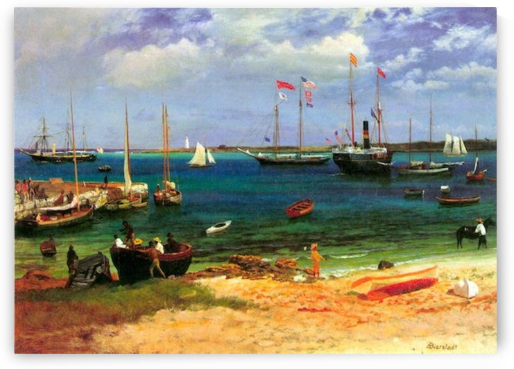 Nassau port by Bierstadt
