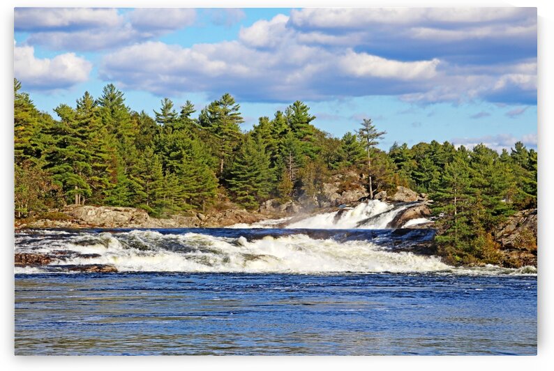 Moon Falls I by Deb Oppermann