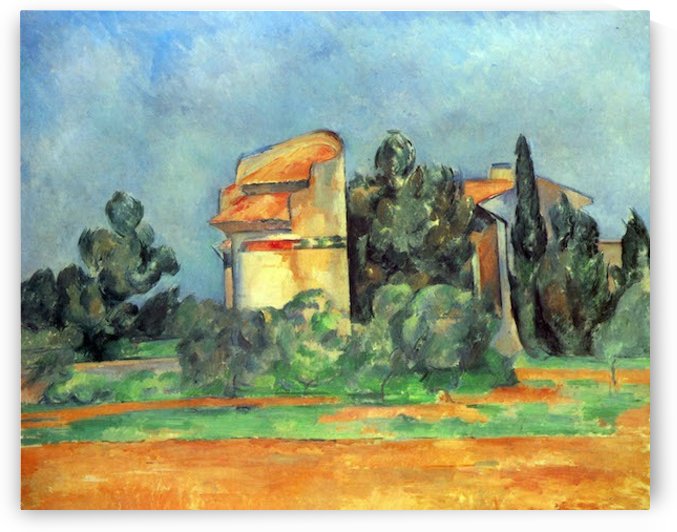 Pigeonry in Bellvue by Cezanne