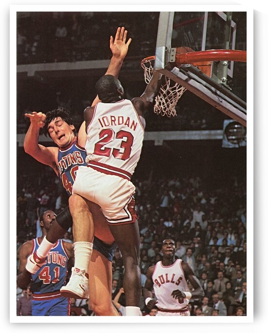 Jordan Dunk over Laimbeer by Row One Brand