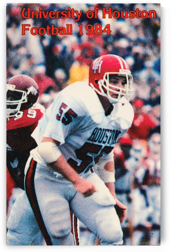 1984 Houston Cougars Football by Row One Brand