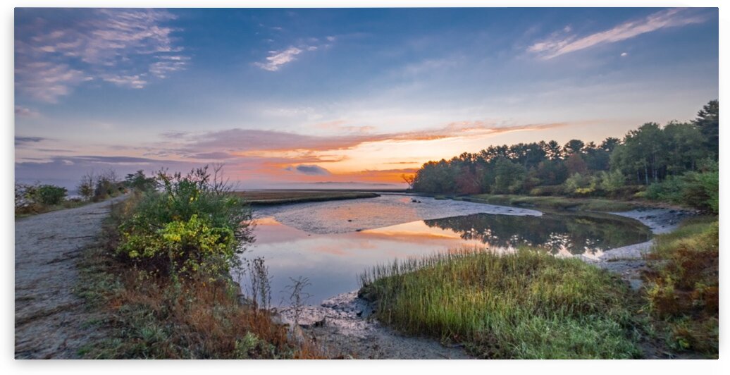 Scarborough Marsh Sunrise by Dave Therrien