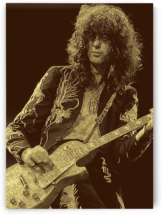 Jimmy Page Vintage 14 by RANGGA OZI
