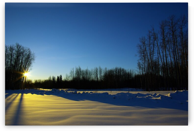 Winter Sunrise by Kristian Gunderson