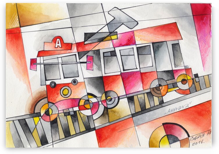 Tram A by Andrey Saratov