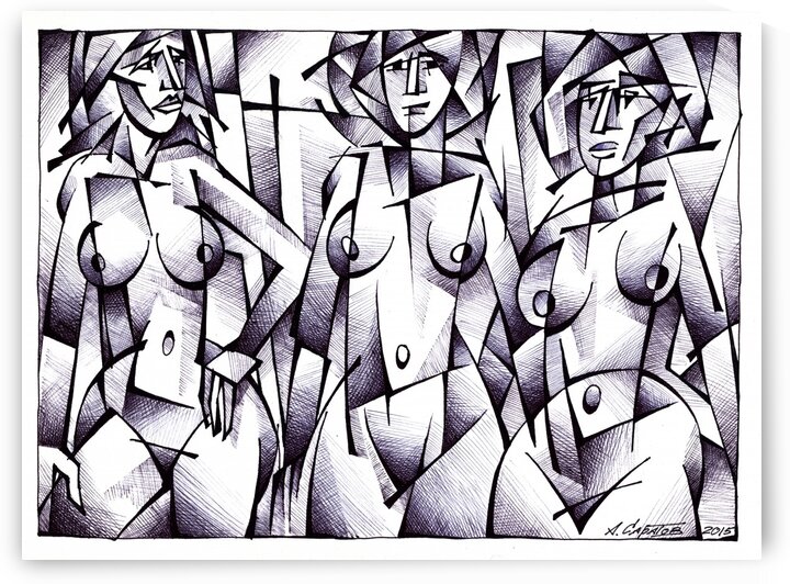 the three graces by Andrey Saratov