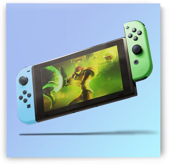 Nintendo Switch Blue Green by CarlosDoesPhoto