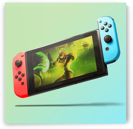Nintendo Switch Red Blue by CarlosDoesPhoto