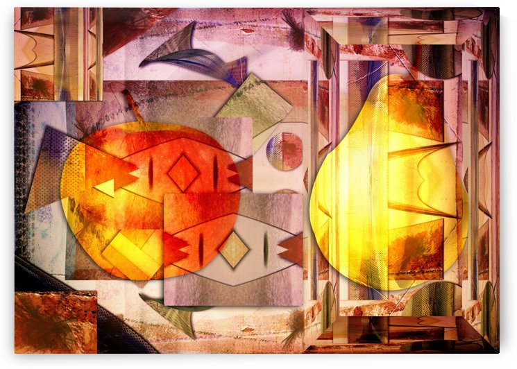 Apple and Pear by Dagmar Marina