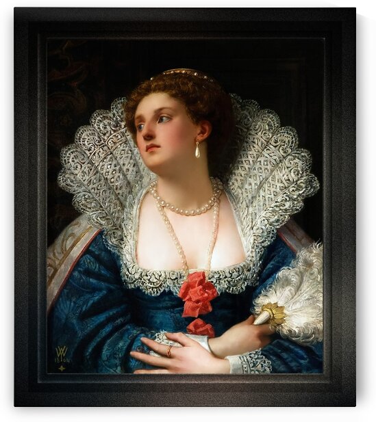 Amy Robsart by William Frederick Yeames Old Masters Classical Art Reproduction by xzendor7