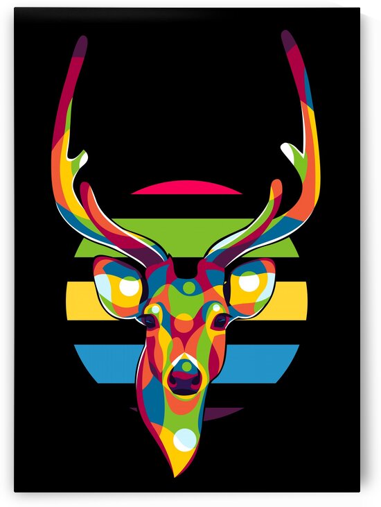 Deer Portrait by wpaprint