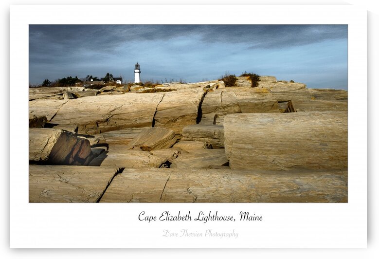 Cape Elizabeth Lighthouse by Dave Therrien