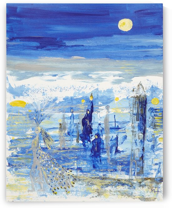 Peacock SELFIE. by Martine Harris