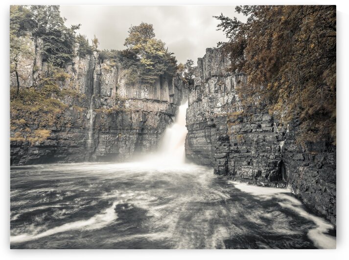 High Force waterfall, North Pennines, Yorkshire, UK by Assaf Frank