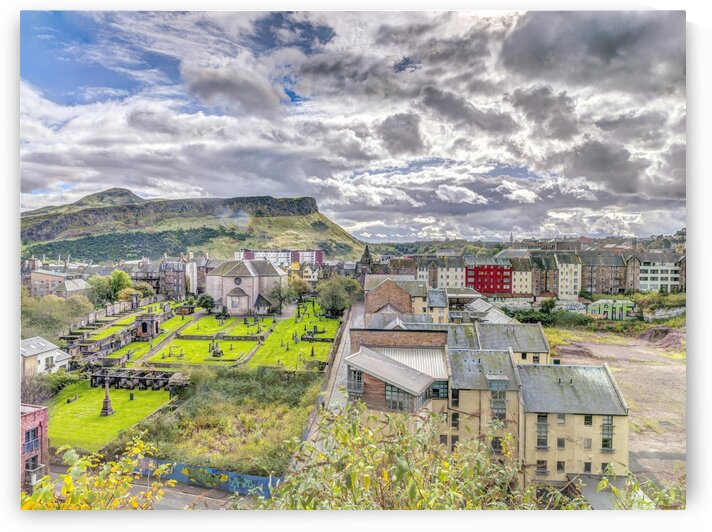Edinburgh Cityscape, Scotland by Assaf Frank