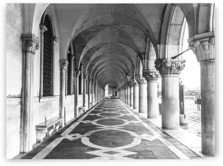 Doge's Palace archway in Venice, Italy by Assaf Frank