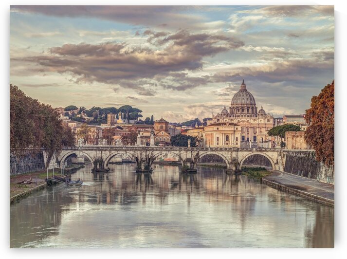 View of Basilica di San Pietro in Vatican, Rome, Italy by Assaf Frank