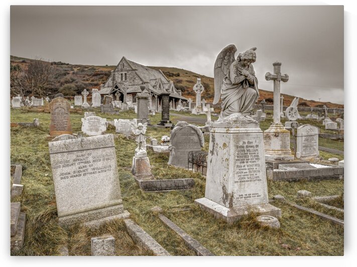 Cemetery in Llandudno, North Wales by Assaf Frank