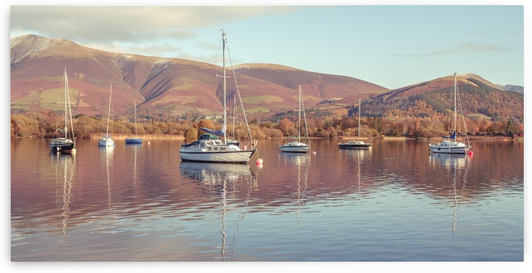 Sail boats in Lake by Assaf Frank
