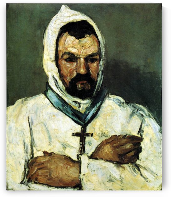 Portrait of Uncle Dominique as a monk by Cezanne