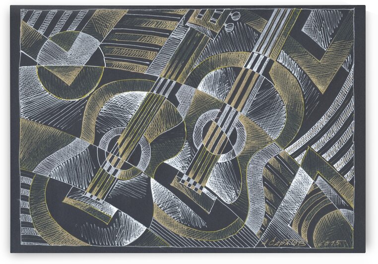 two guitars by Andrey Saratov